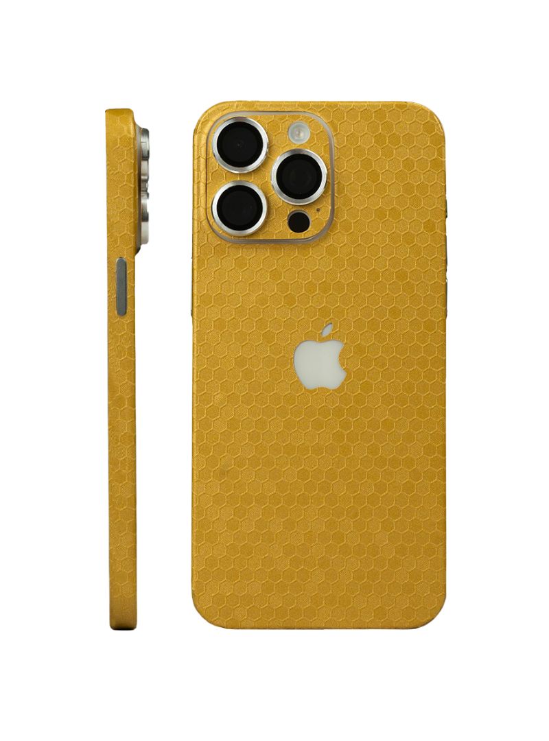 Skin Premium HexaTech Aurora Dorada iPhone 14 Pro