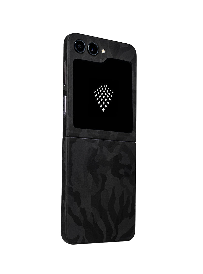 Skin Premium Camuflaje Espectro Negro Galaxy Z Flip 5