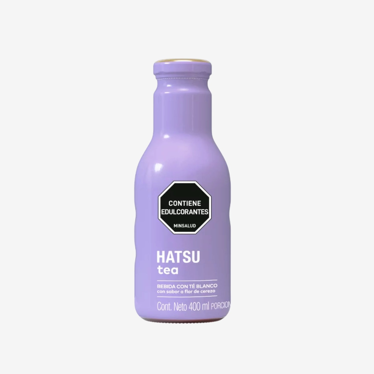 Bebida con té blanco Hatsu con sabor a flor de cerezo  Botella 400ml