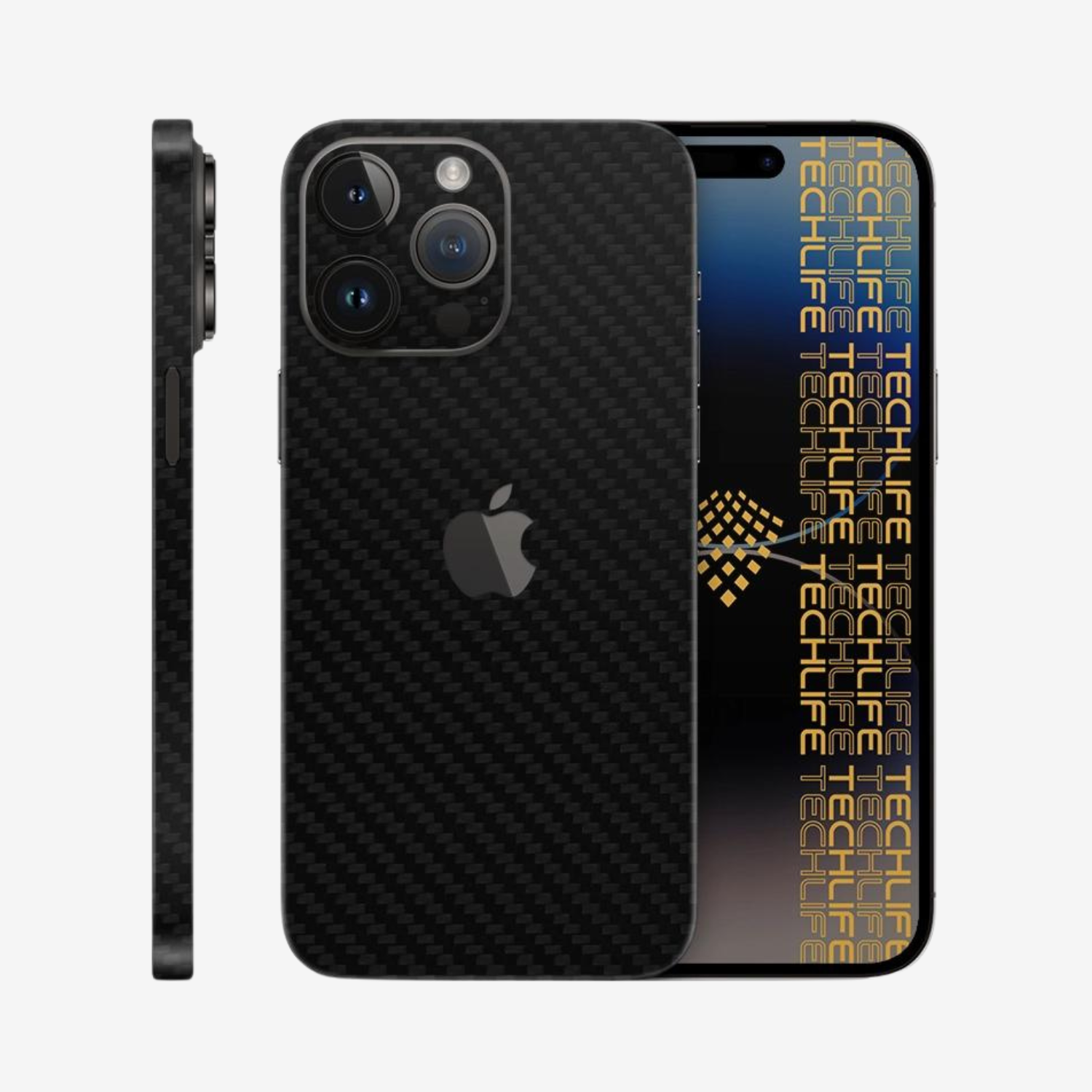 Skin Premium Fibra Carbono - iPhone 16 Pro