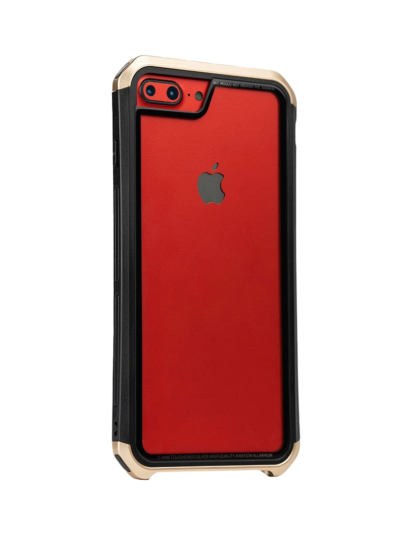 Case Metal Luphie iPhone 8 Plus - Dorado