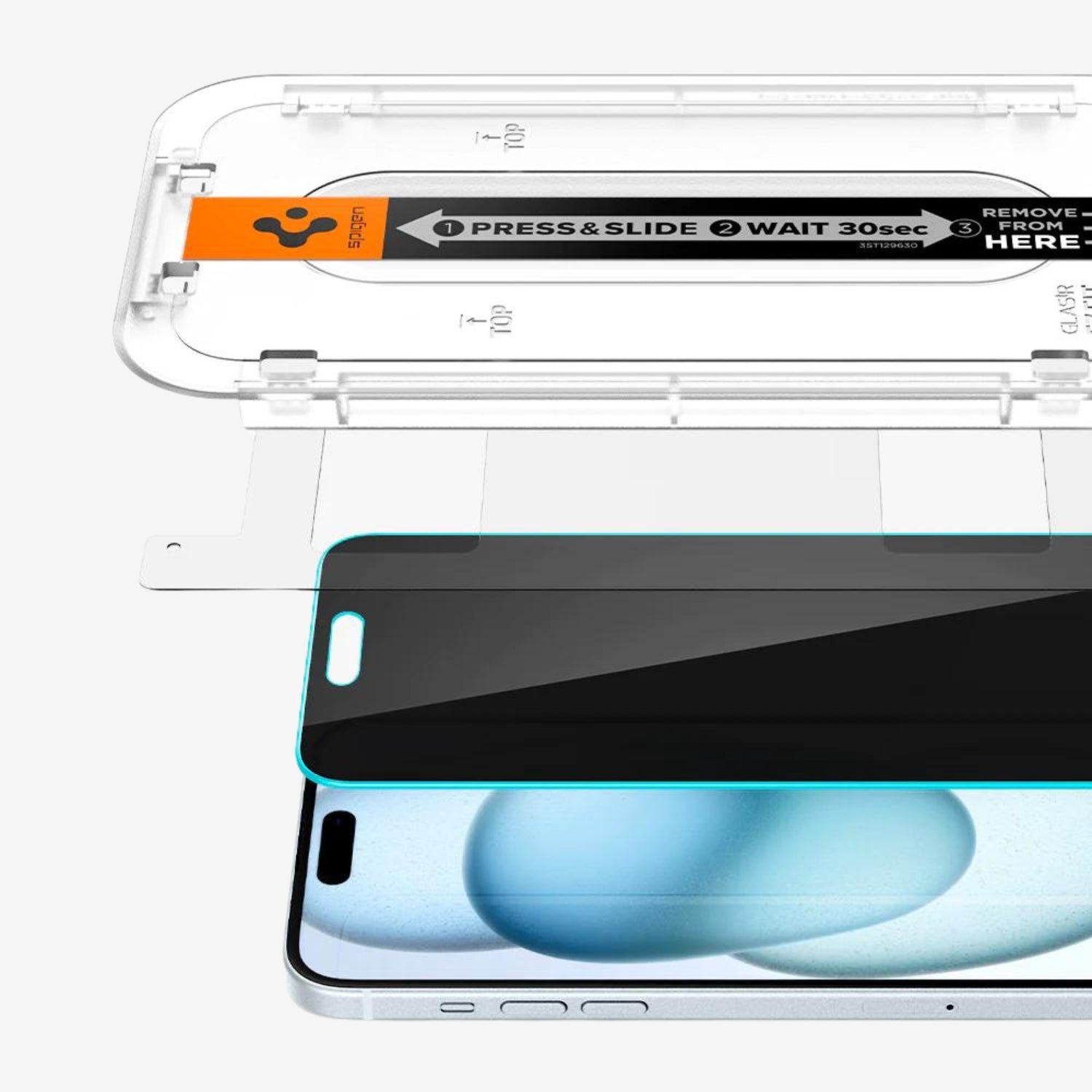 Protector de Pantalla GLAS.tR EZ Fit Privacy - iPhone 15 Pro Max