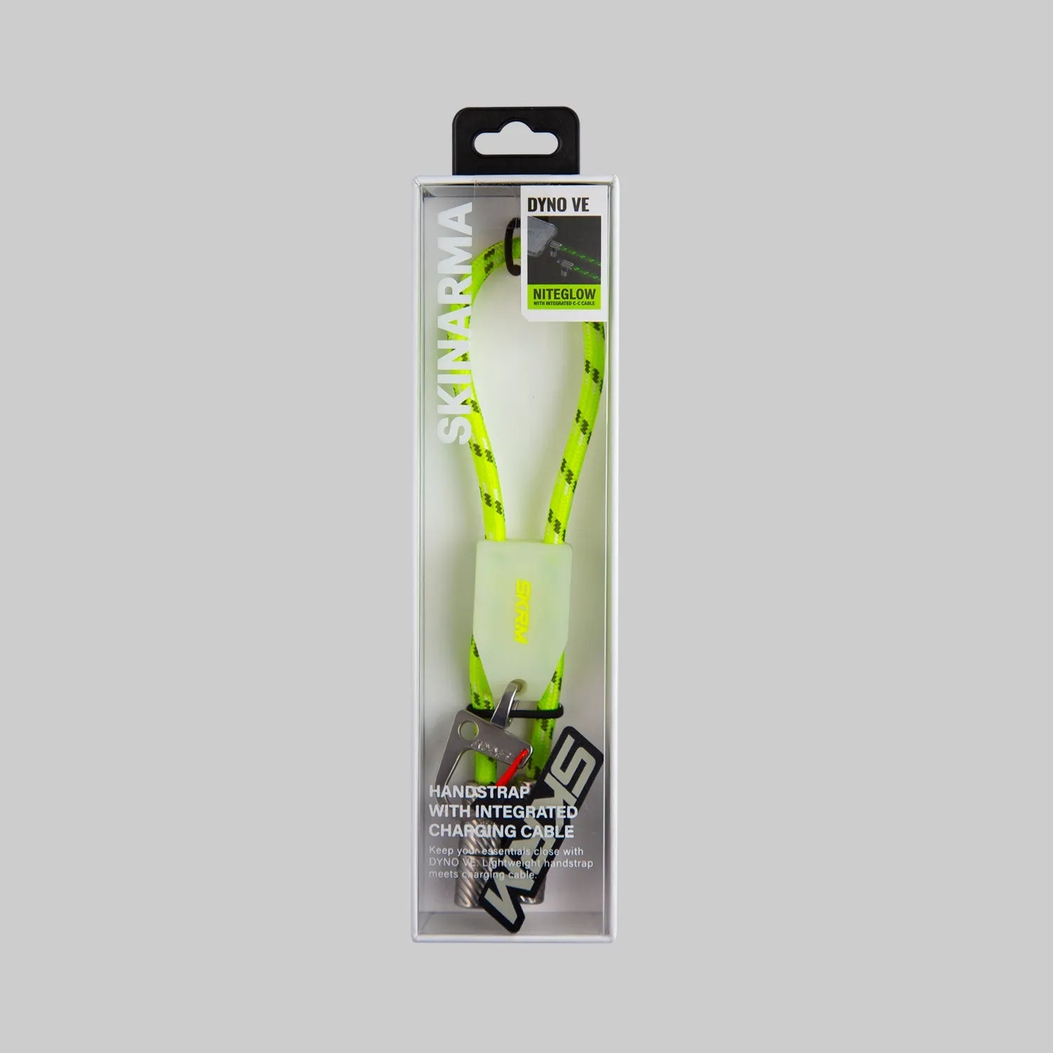 Correa Hand Strap Cargador 2 en 1 con Cable USB-C