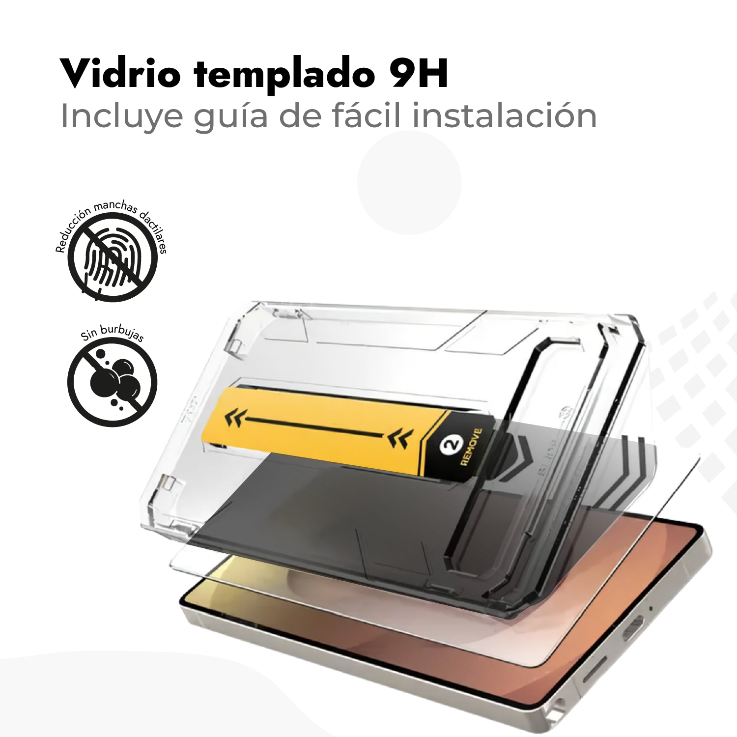 Case Antishock + Vidrio Antiespia + Protector de Cámara - Galaxy S25 Ultra