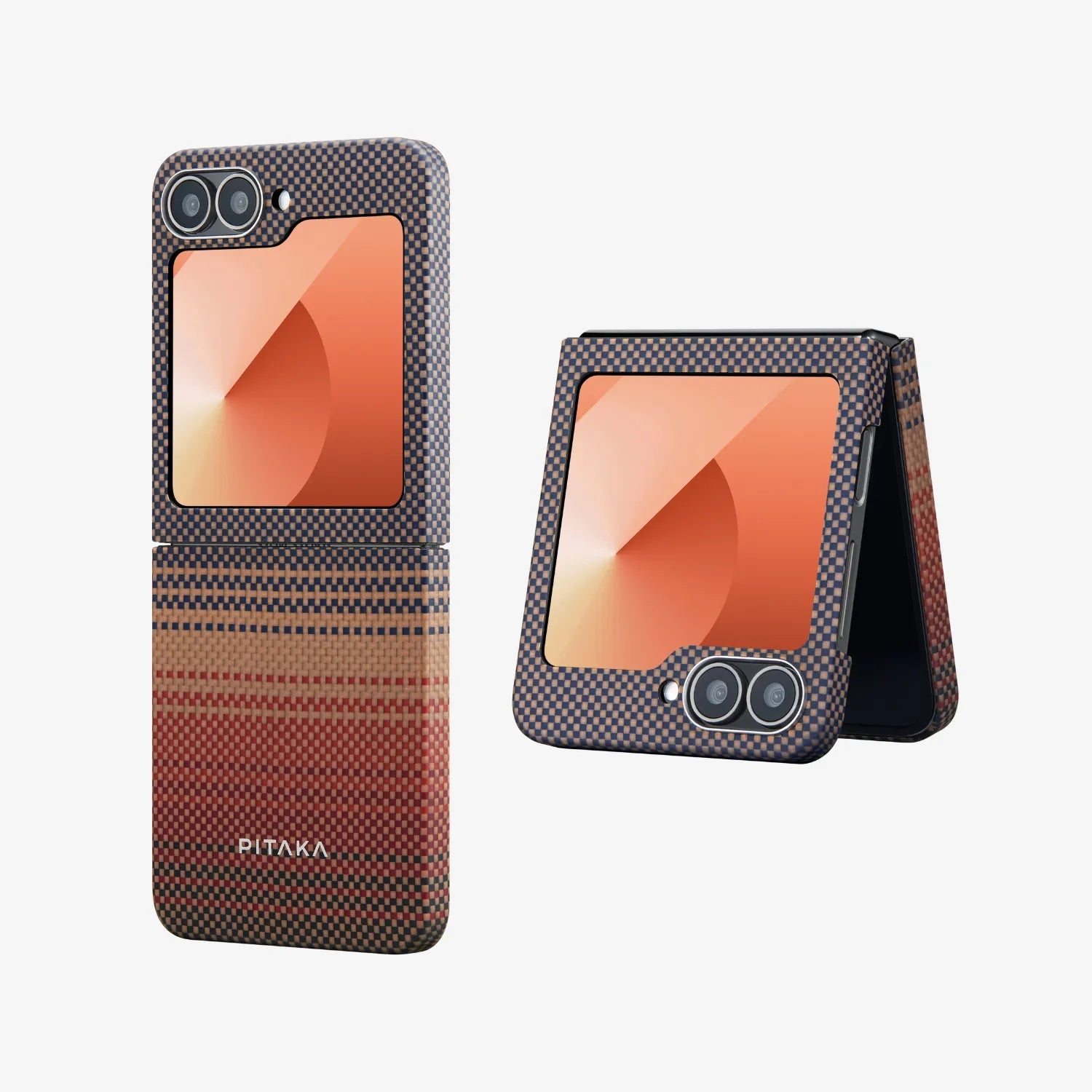 Case Pitaka Tactile Woven Galaxy Z Flip 6 | Magsafe