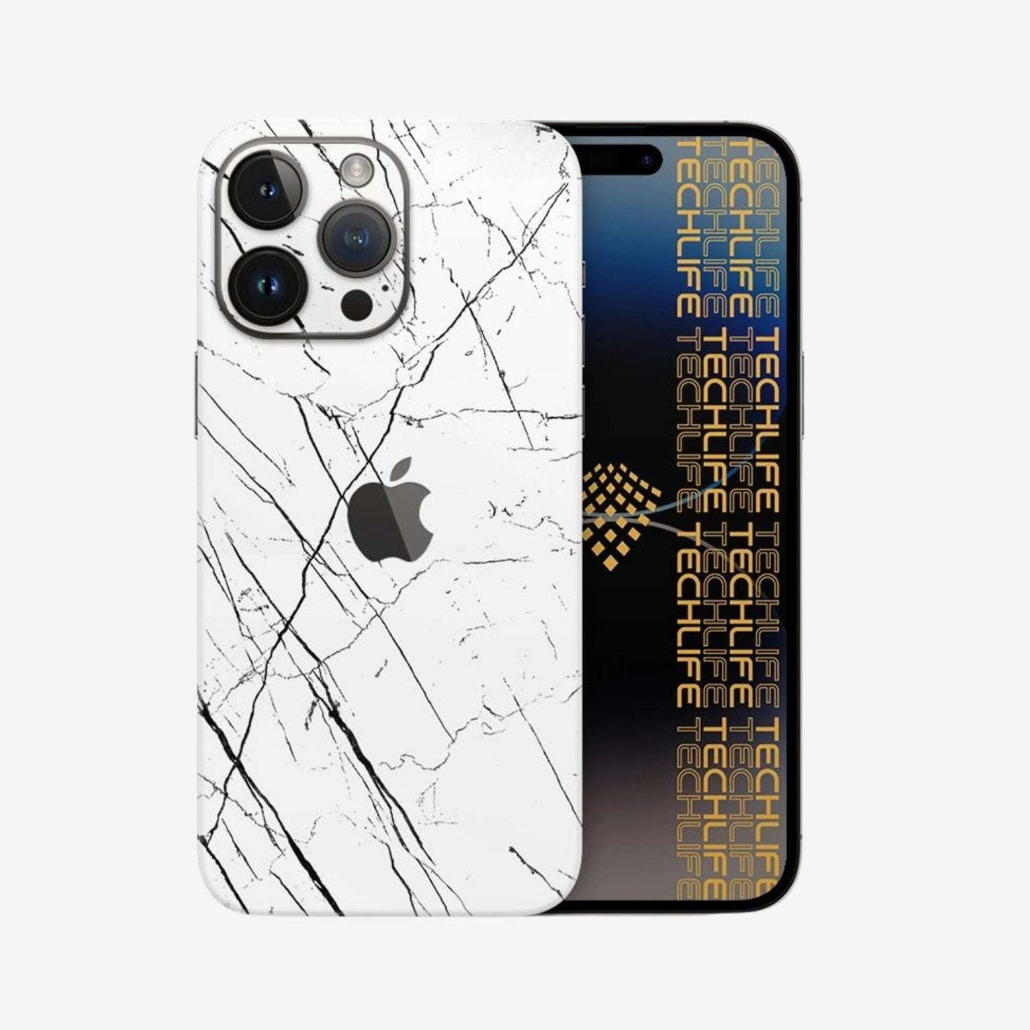 Skin Premium Marmol Monocromo iPhone 15 Pro Max