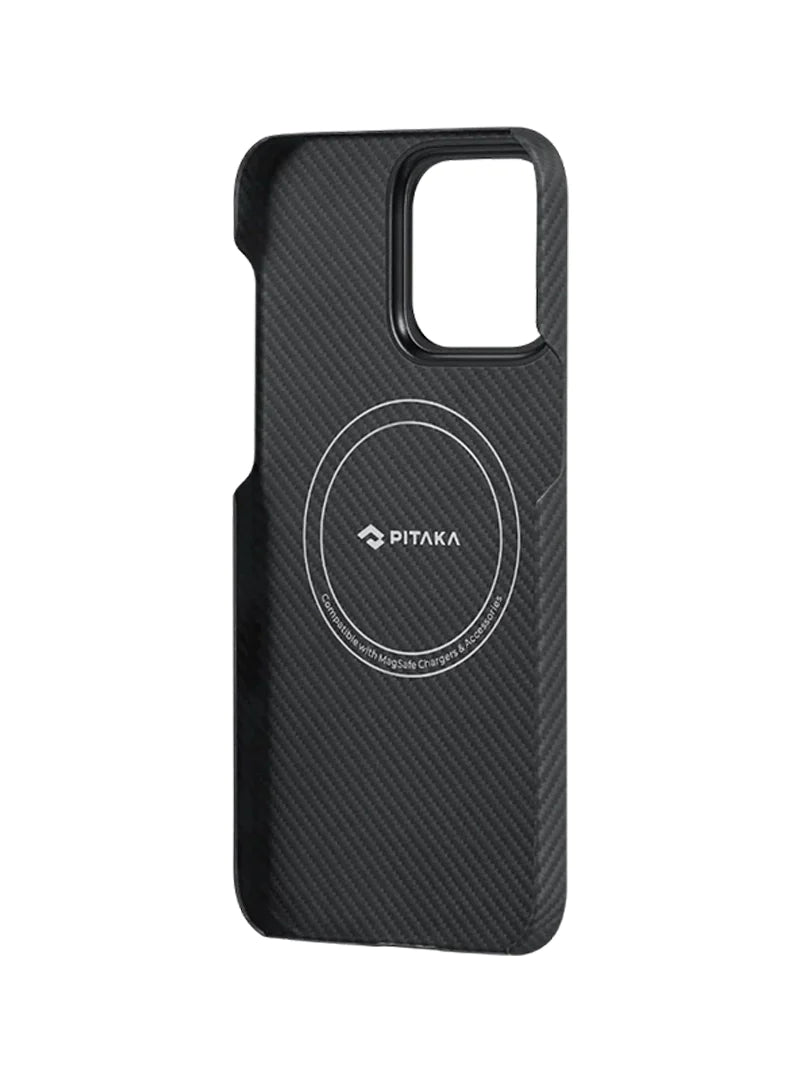 MagEZ Case 4 para iPhone 15 - 600D Black/Grey (Twill)