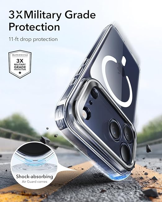 Case ESR Hybrid Stash Stand - iPhone 17 Pro Max (Camera Control)