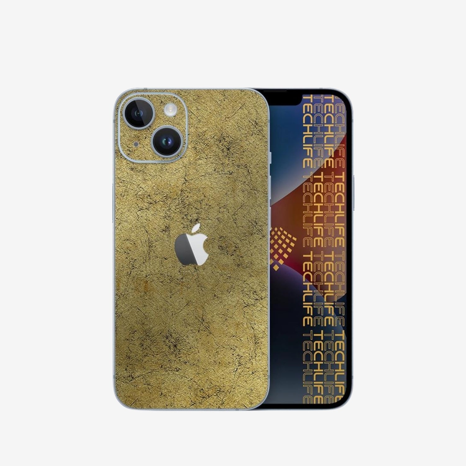 Skin Premium Metal Brass iPhone 14