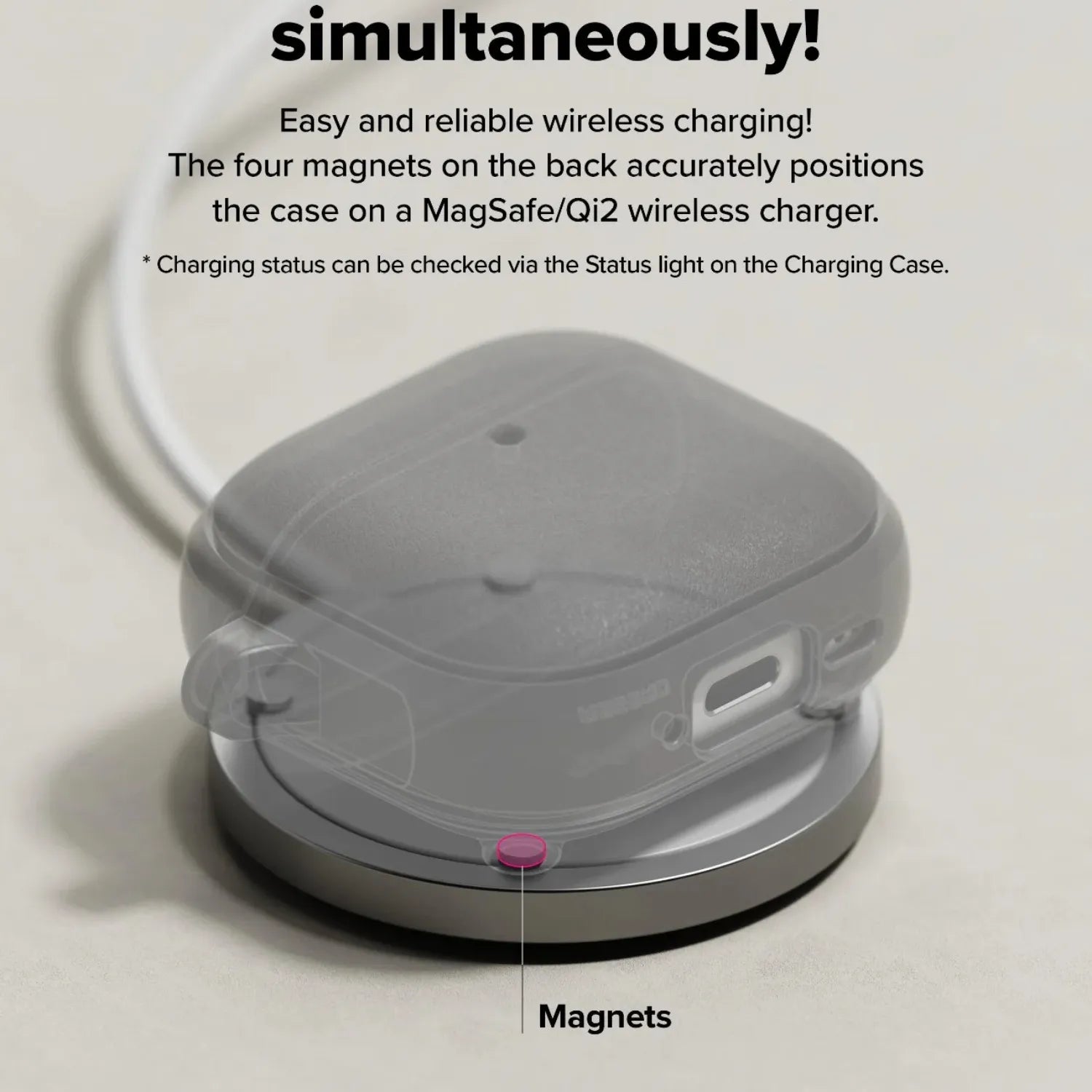 Case Ringke Onyx Airpods 4 (MagSafe)