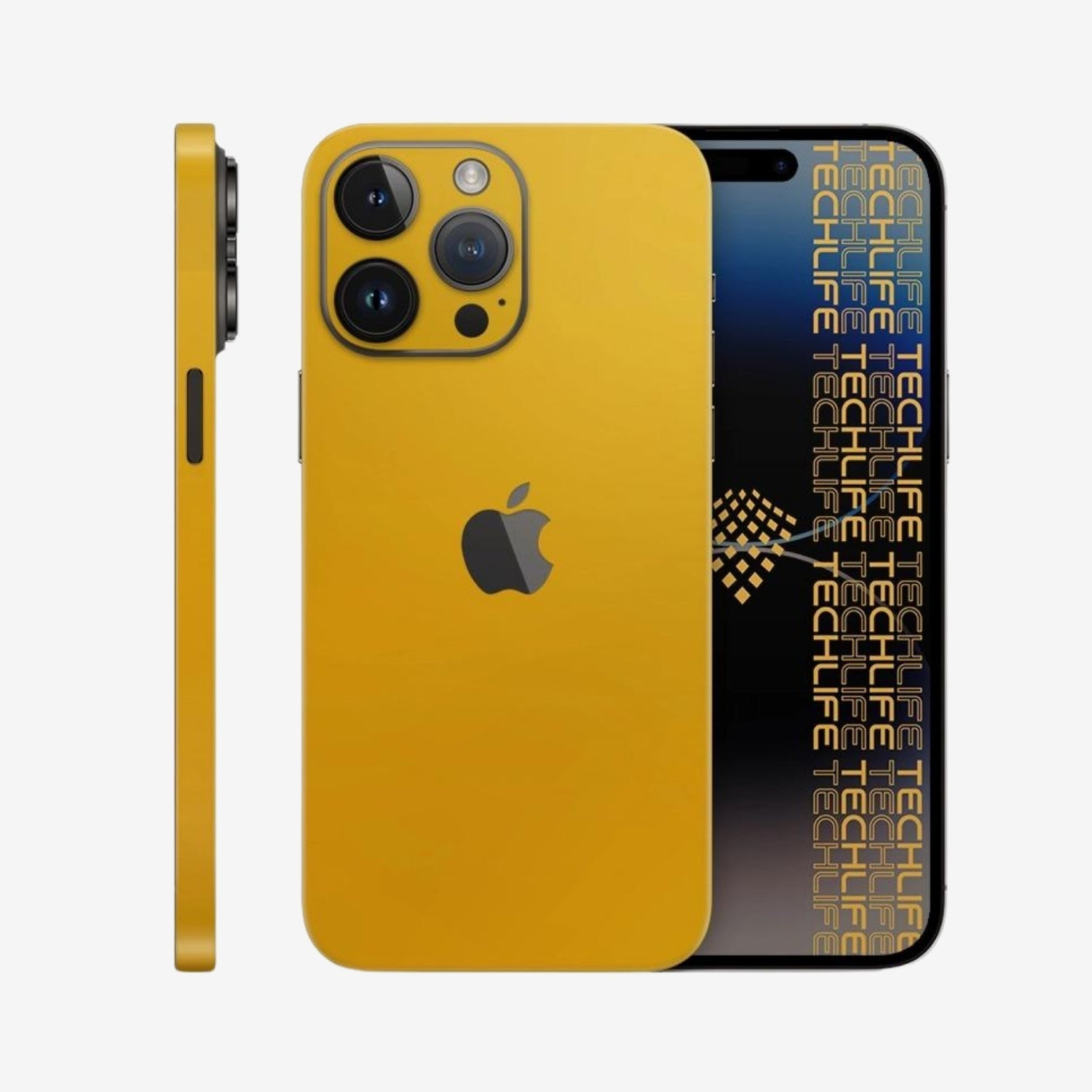 Skin Premium Color Amarillo Brillante iPhone 12 Pro Max