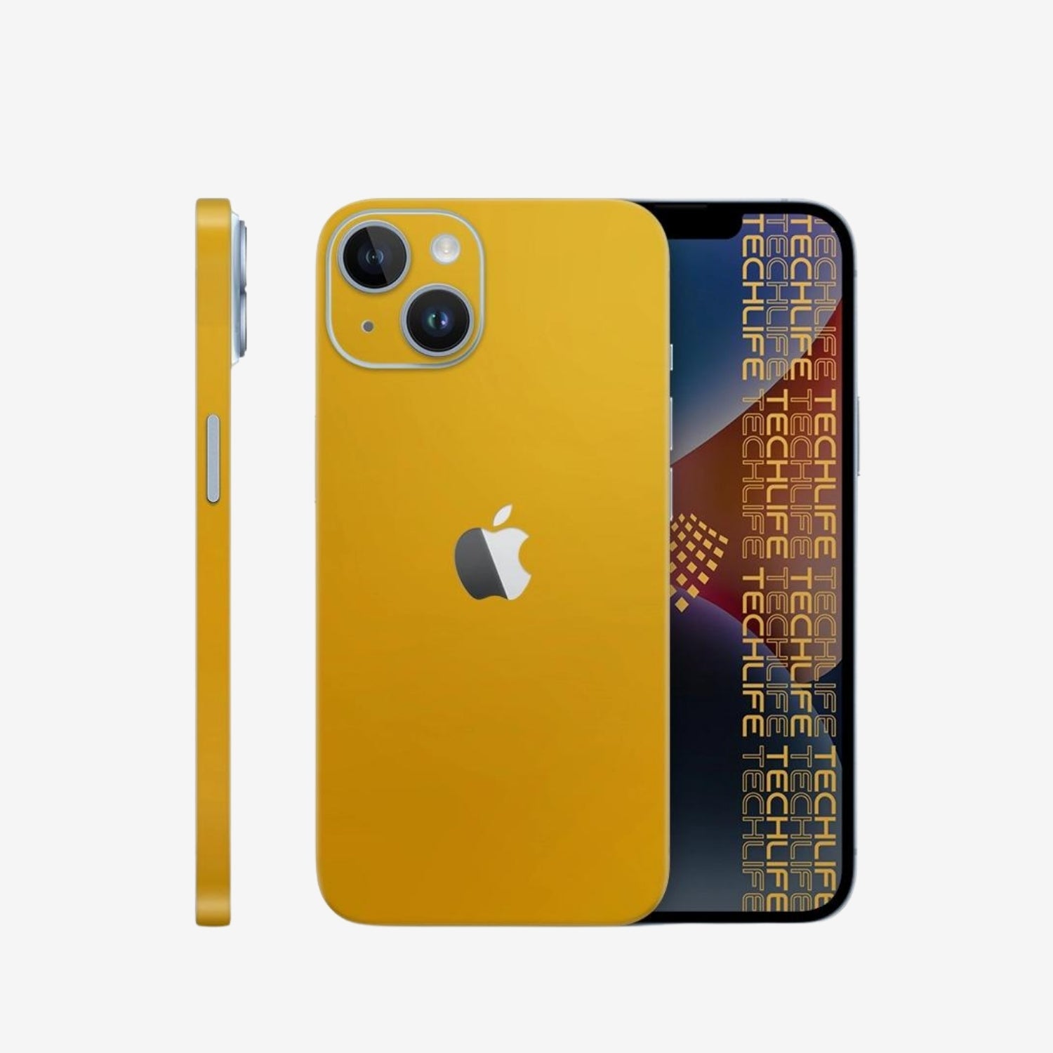 Skin Premium Color Amarillo Brillante iPhone 15 Plus