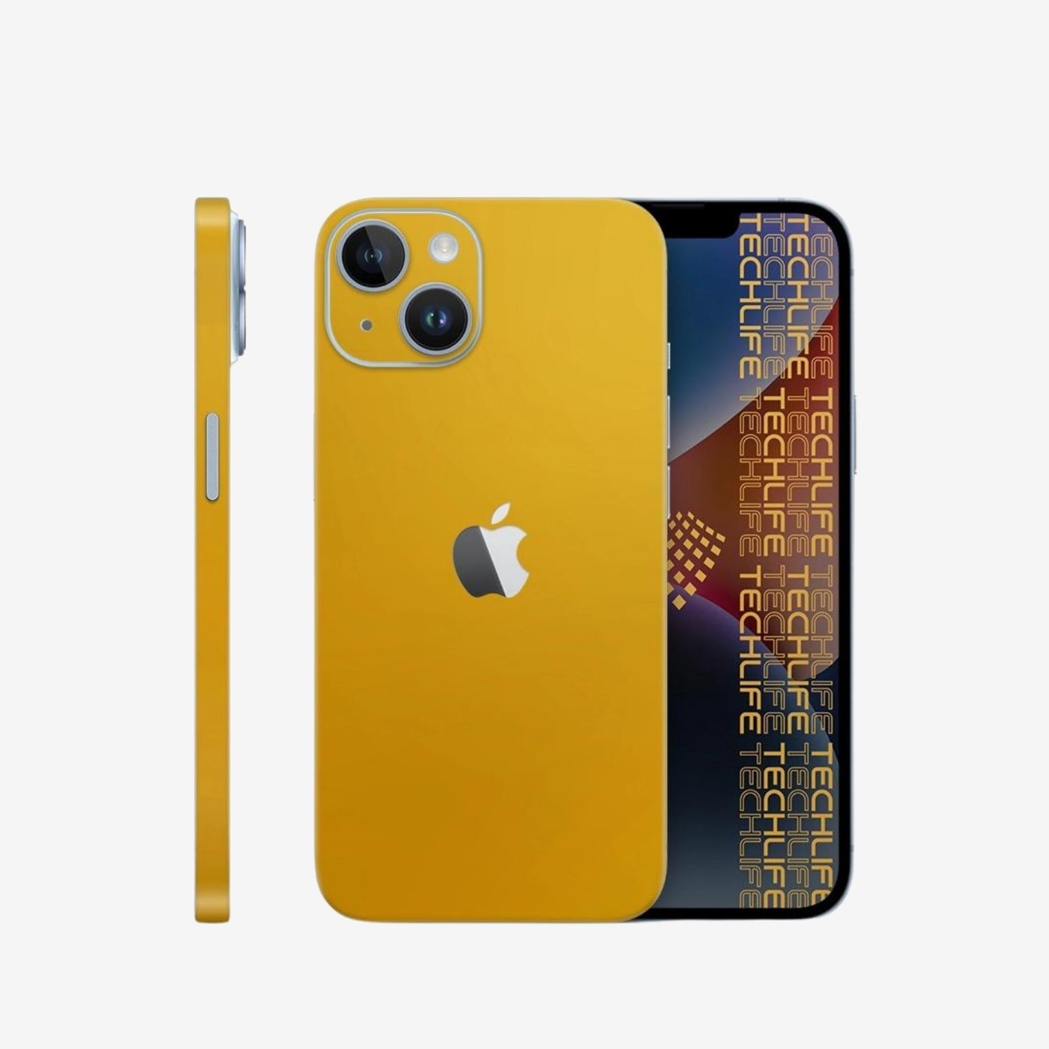 Skin Premium Color Amarillo Brillante iPhone 13 Mini