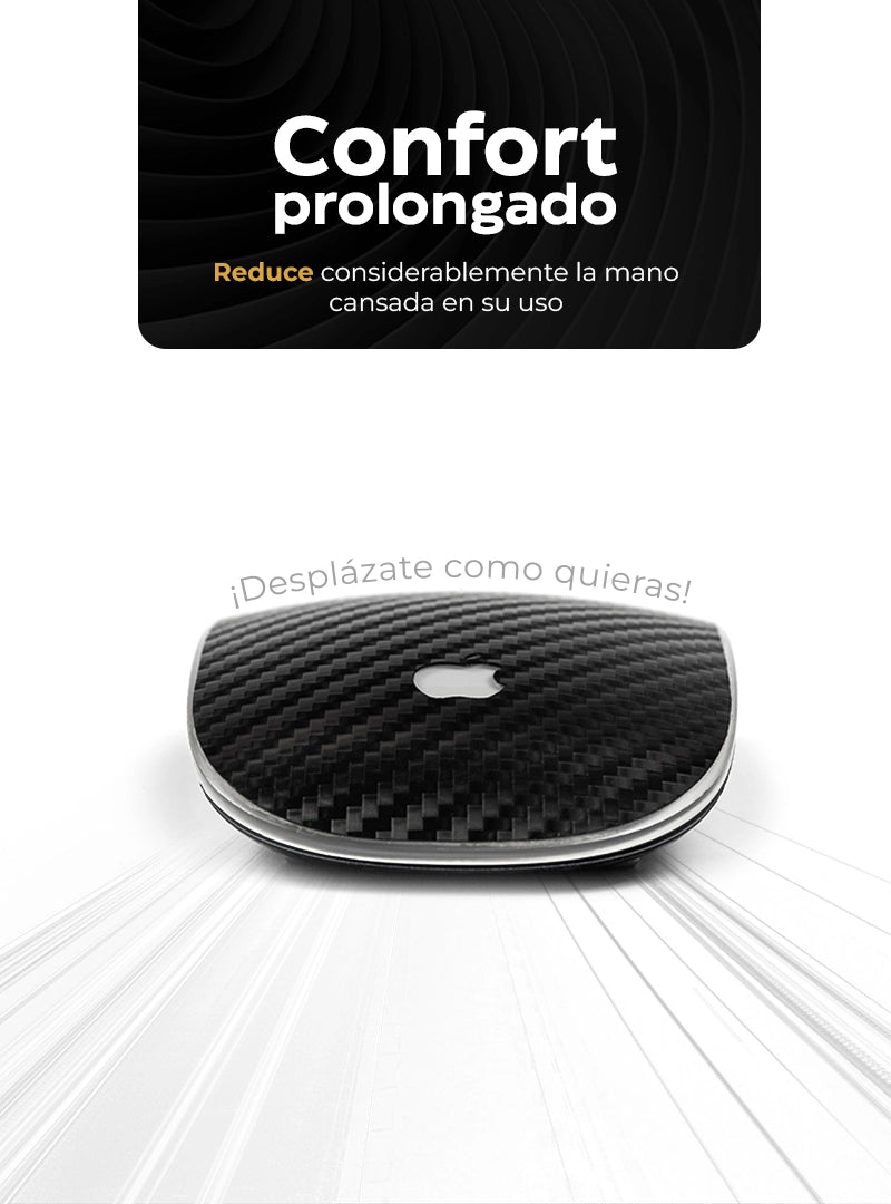 Skin Premium Carbono Negro Magic Mouse