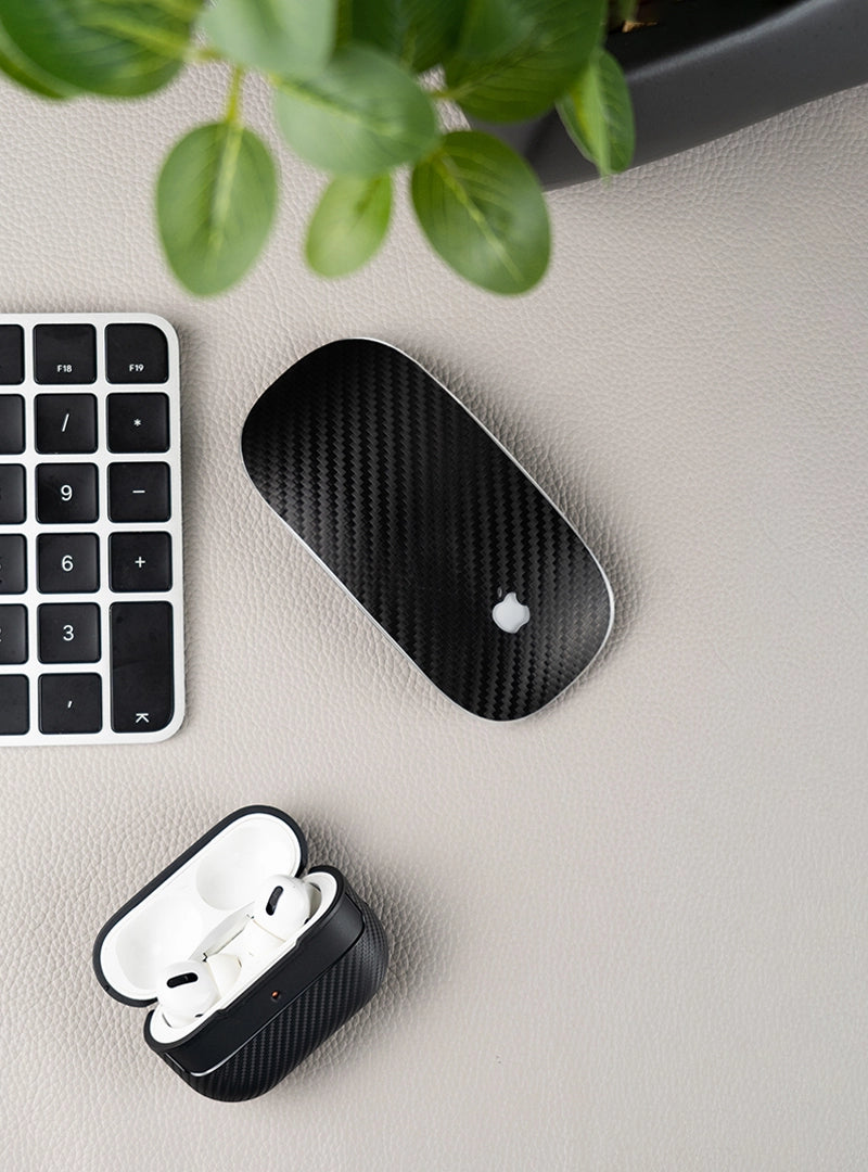 Skin Premium Carbono Negro Magic Mouse