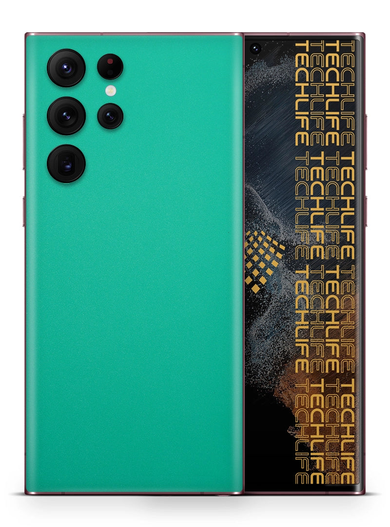 Skin Premium Color Aqua Esmeralda Samsung Galaxy S22 Ultra