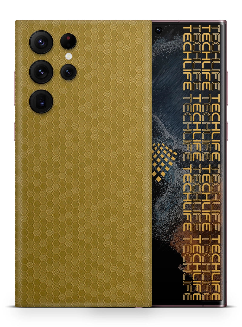 Skin Premium HexaTech Aurora Dorada Samsung Galaxy S22 Ultra