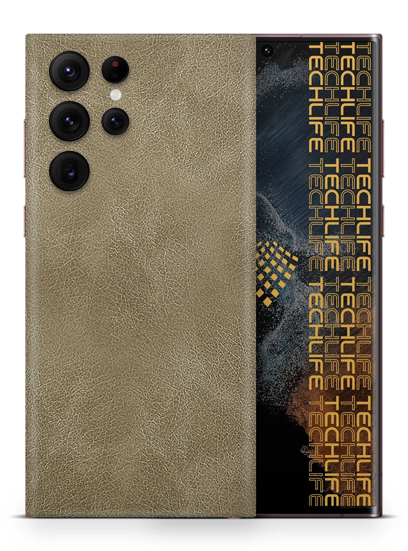 Skin Premium Cuero Sienna Samsung Galaxy S22 Ultra