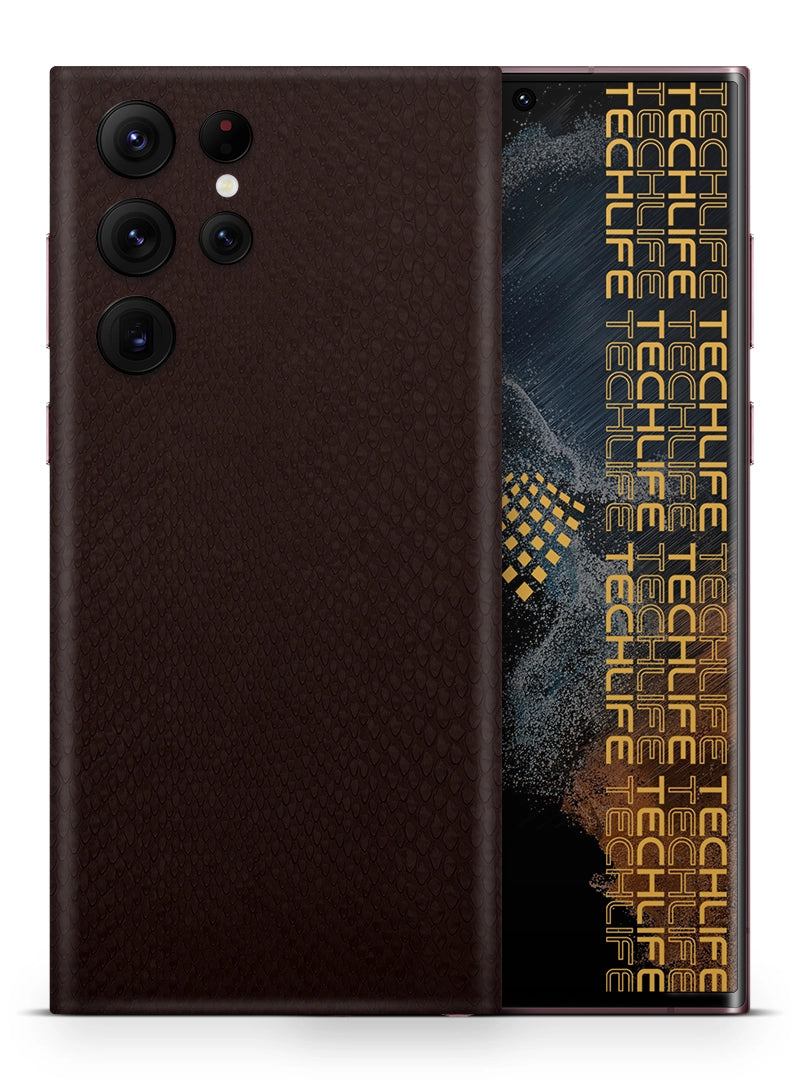 Skin Premium Reptil Café Samsung Galaxy S22 Ultra