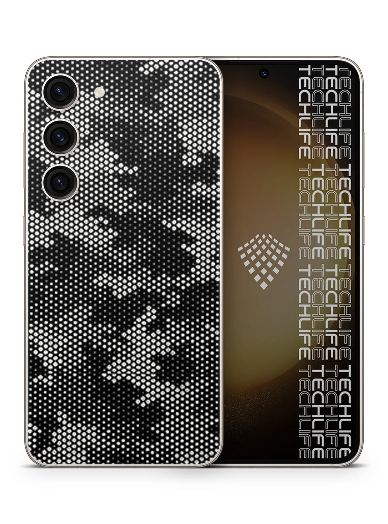 Skin Silver Camuflado Pixel Samsung Galaxy S23