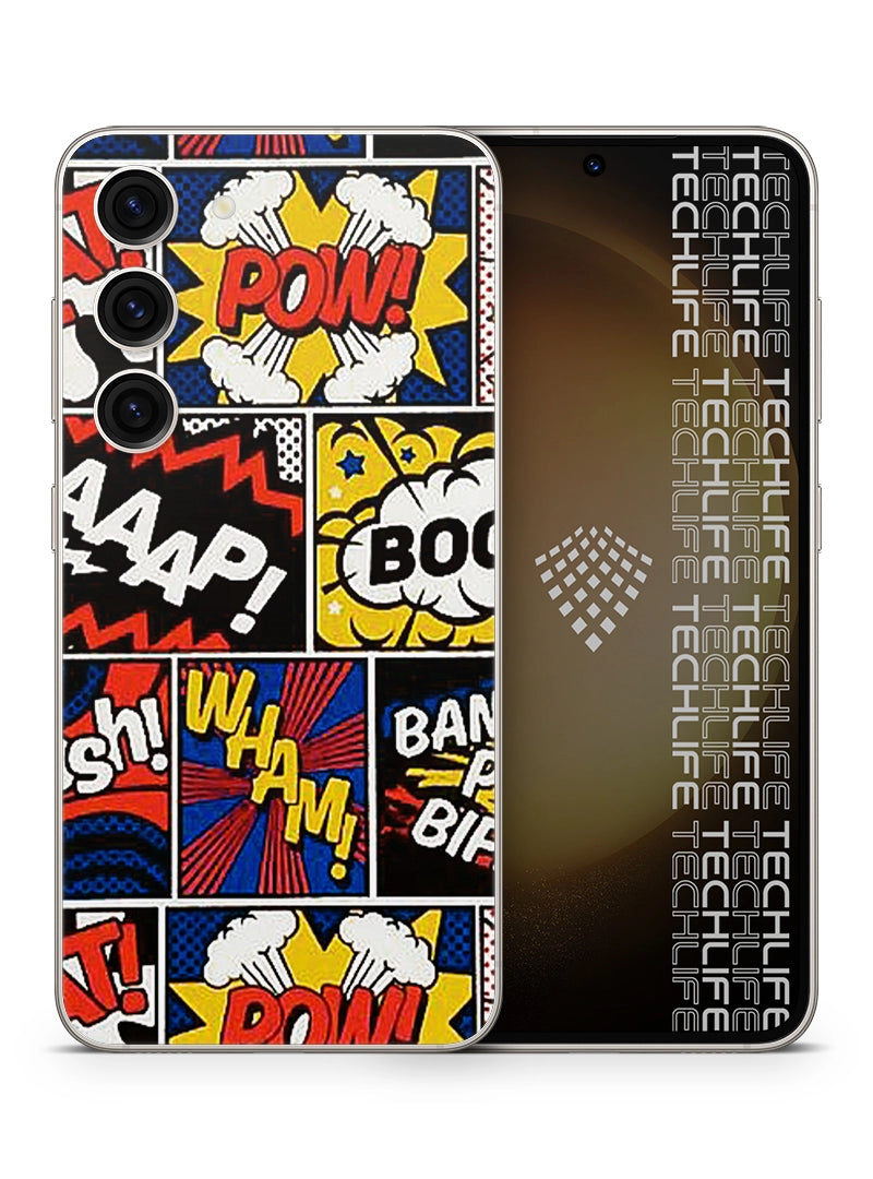 Skin Silver Pow Samsung Galaxy S23