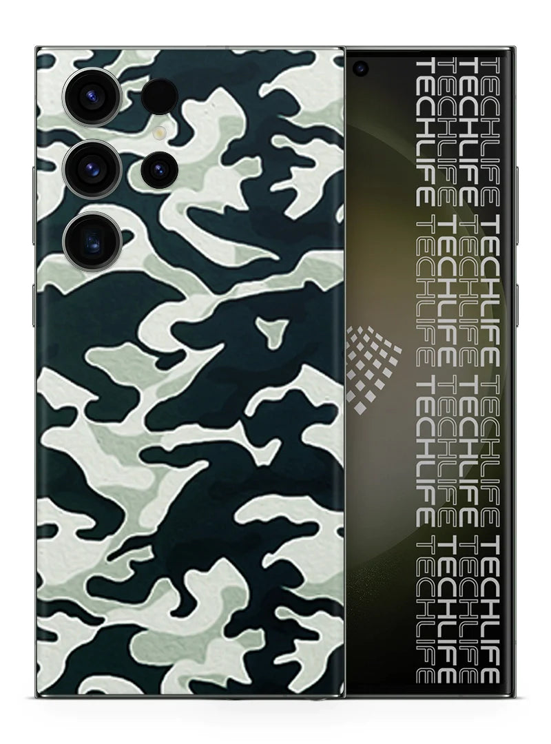 Skin Silver Camuflado Urbano Samsung Galaxy S22 Ultra