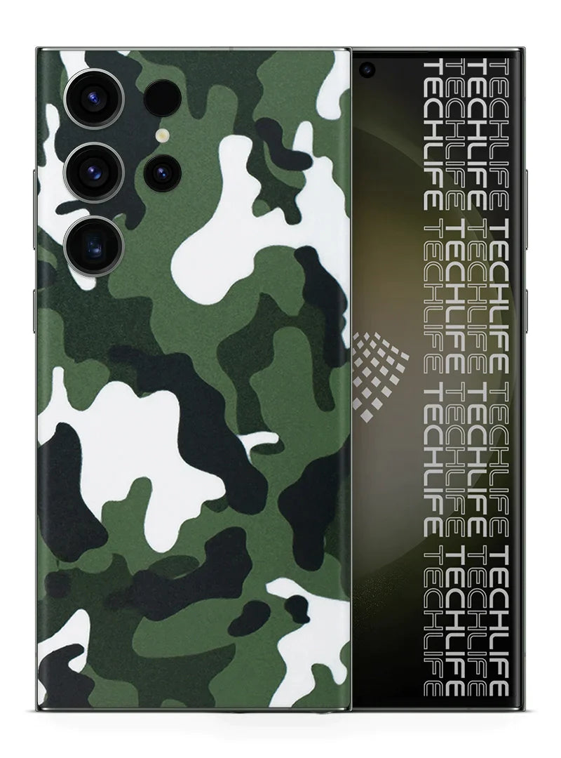 Skin Silver Camuflado Trendy Samsung Galaxy S24 Ultra