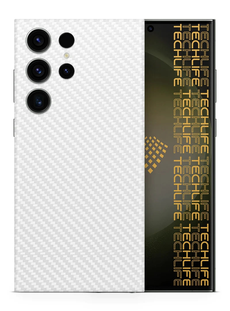 Skin Premium Carbono Blanco Samsung Galaxy S24 Ultra