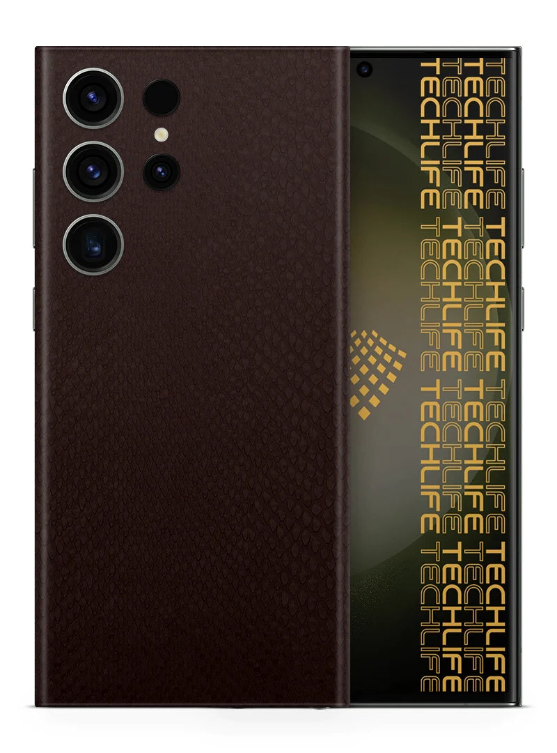 Skin Premium Reptil Café Samsung Galaxy S24 Ultra