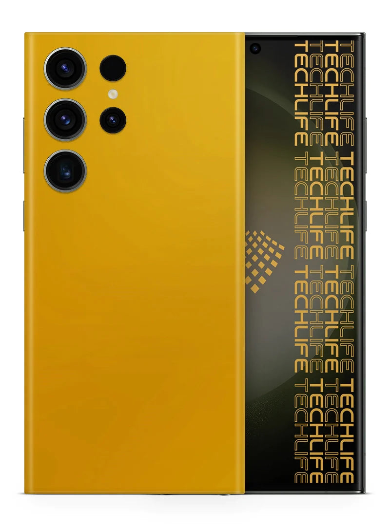 Skin Premium Color Amarillo Brillante Samsung Galaxy S23 Ultra