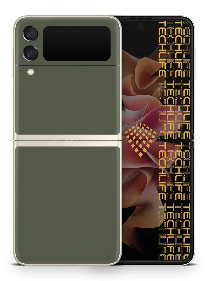 Skin Premium verde pantano Samsung Galaxy Z Flip 3