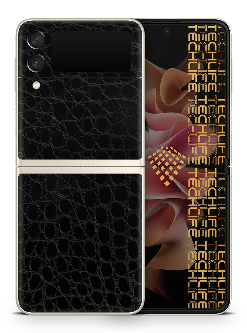 Skin Premium Caiman Negro Samsung Galaxy Z Flip 3