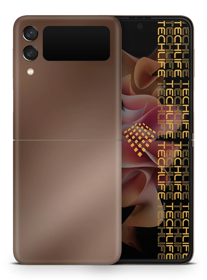 Skin Premium Marrón Majestuoso Samsung Galaxy Z Flip 3