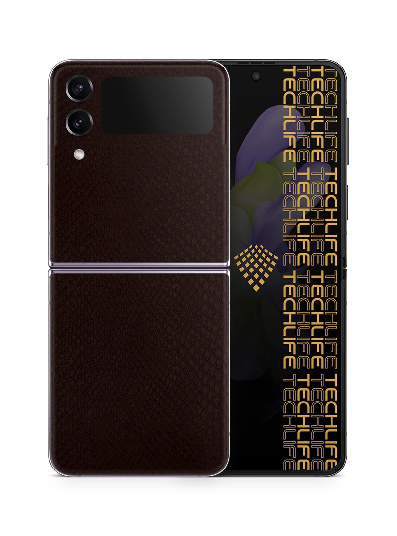 Skin Premium Reptil Café Samsung Galaxy Z Flip 4