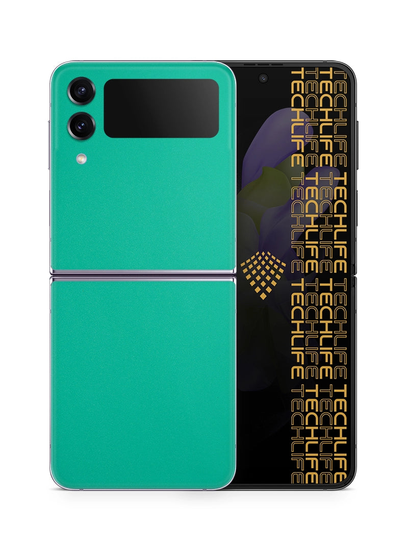 Skin Premium Color Aqua Esmeralda Samsung Galaxy Z Flip 4