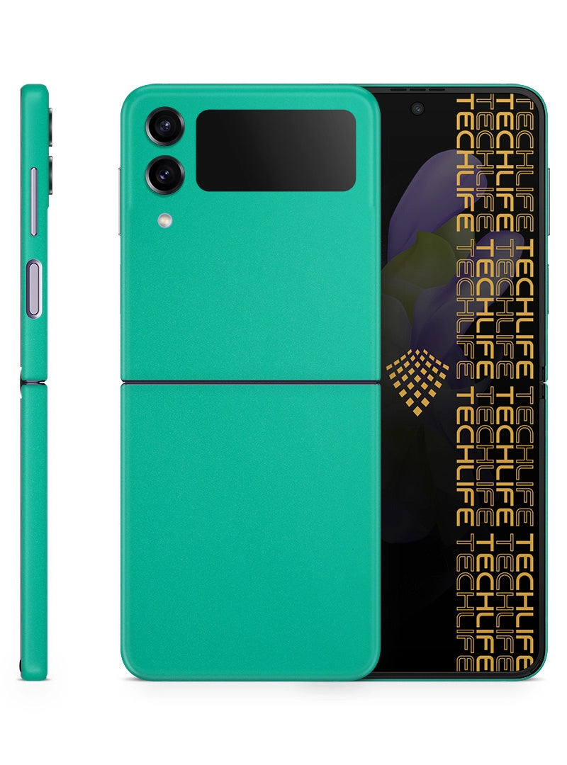 Skin Premium Color Aqua Esmeralda Samsung Galaxy Z Flip 4