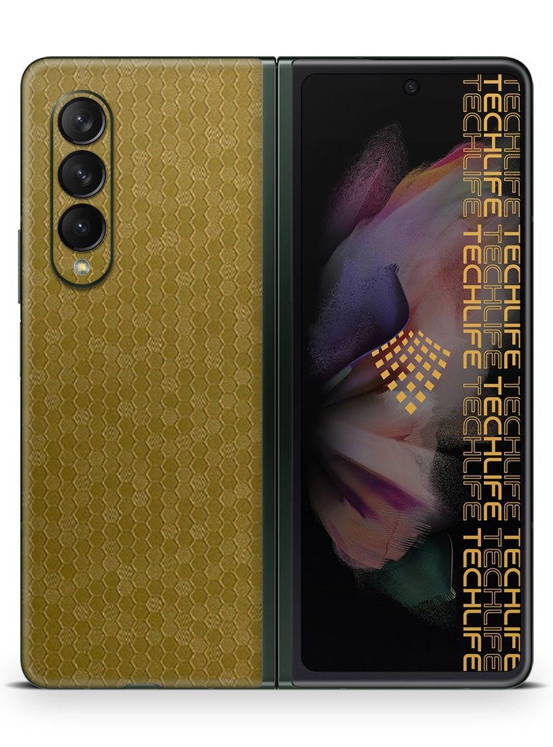 Skin Premium HexaTech Aurora Dorada Samsung Galaxy Z Fold 3