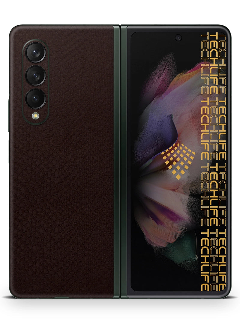 Skin Premium Reptil Café Samsung Galaxy Z Fold 3