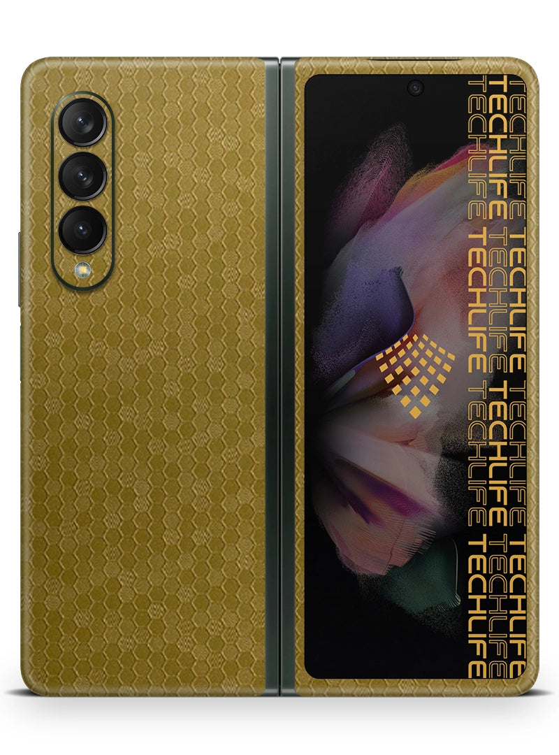 Skin Premium HexaTech Aurora Dorada Samsung Galaxy Z Fold 3