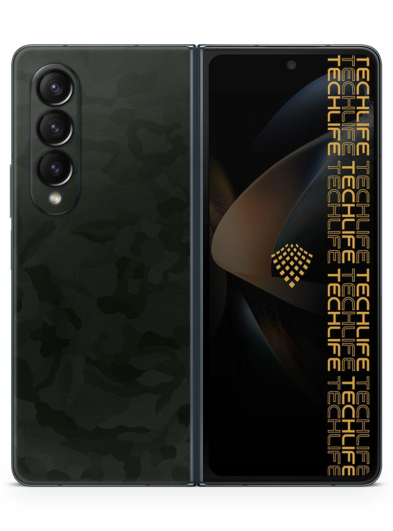 Skin Premium Camuflaje Comando Oscuro Samsung Galaxy Z Fold 4