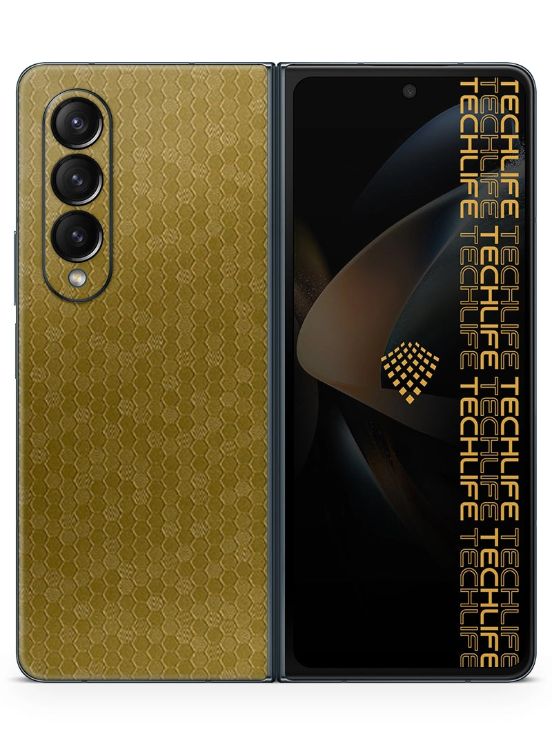 Skin Premium HexaTech Aurora Dorada Samsung Galaxy Z Fold 4