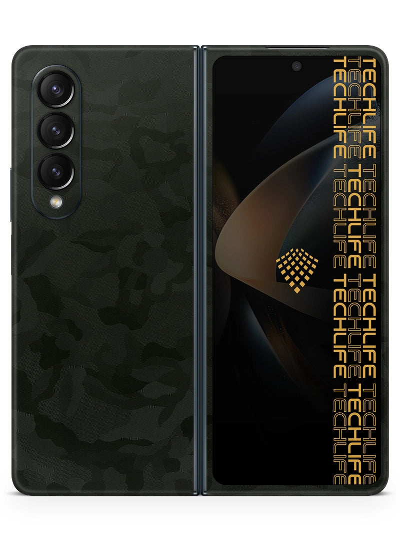 Skin Premium Camuflaje Comando Oscuro Samsung Galaxy Z Fold 4