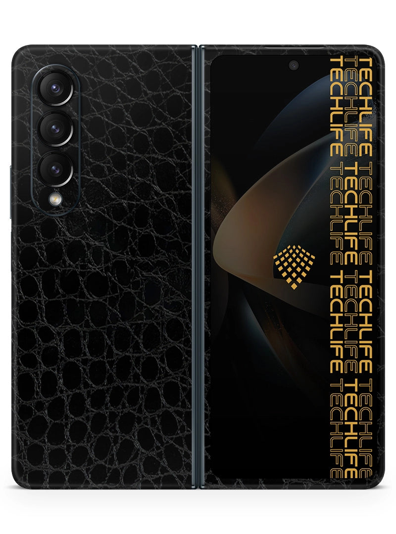 Skin Premium Caiman Negro Samsung Galaxy Z Fold 4