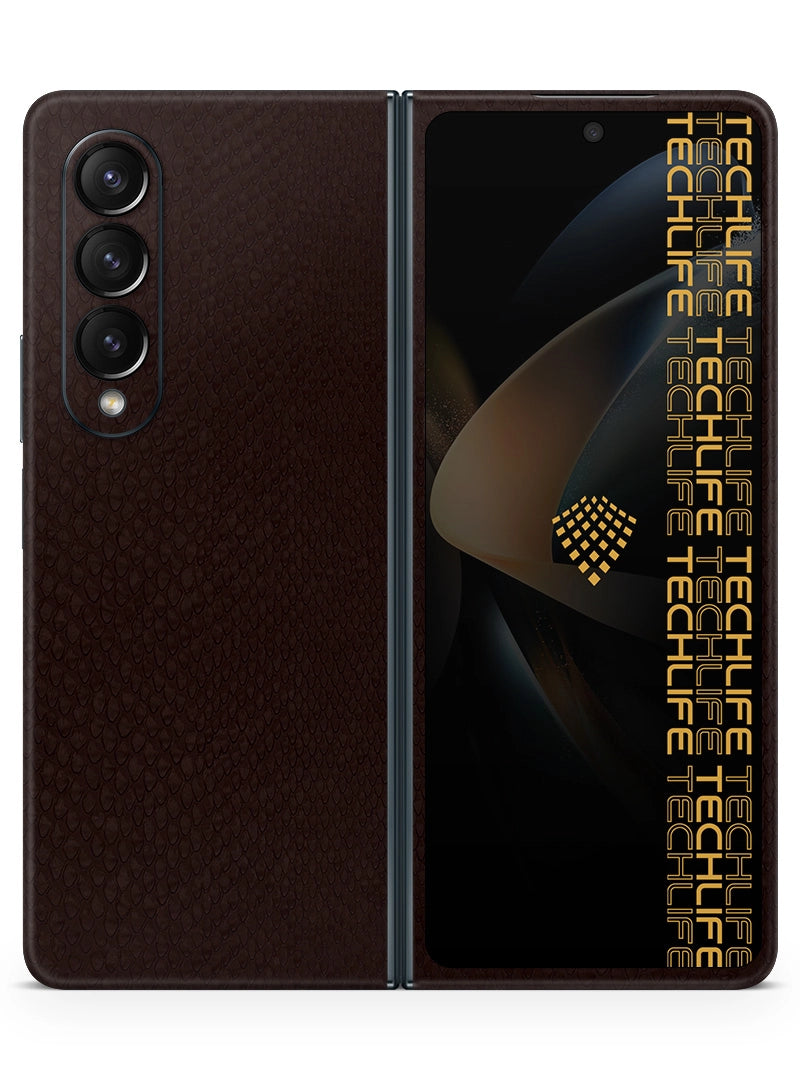 Skin Premium Reptil Café Samsung Galaxy Z Fold 4