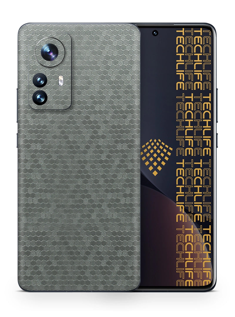 Skin Premium Panal de Abeja Titanium 3D Xiaomi Mi 12