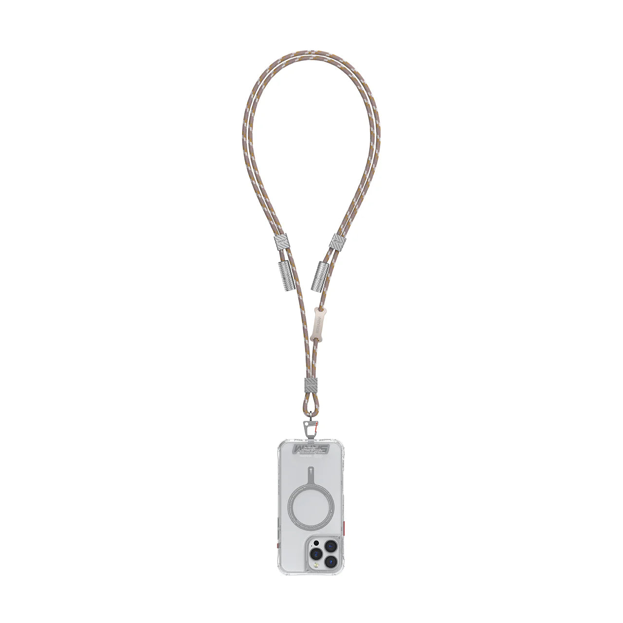 Correa Lanyard Cargador 2 en 1 con Cable USB-C
