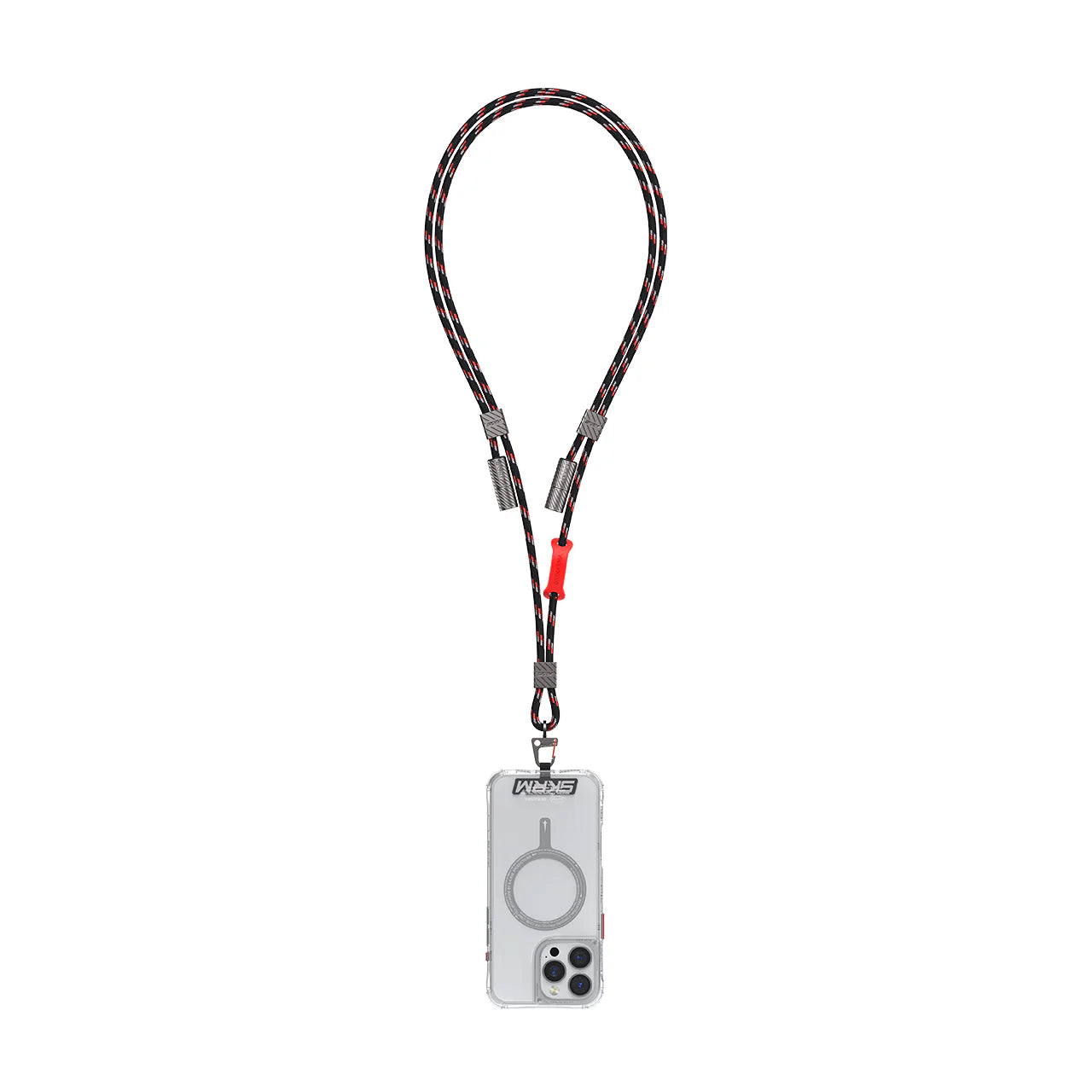 Correa Lanyard Cargador 2 en 1 con Cable USB-C