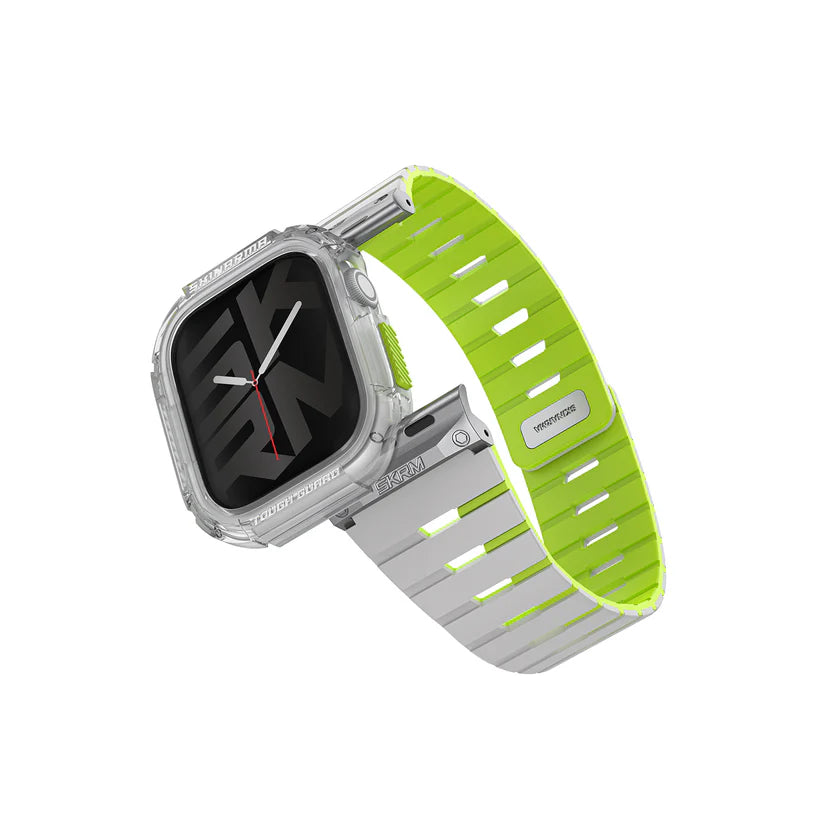 Case + Correa Skinarma GEMINI + ATOM NITEGLOW Apple Watch 49 mm ( 2 en 1 )
