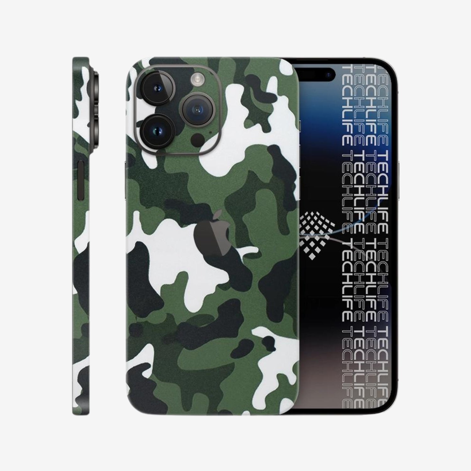 Skin Siver Camuflado Trendy iPhone 15 Pro Max