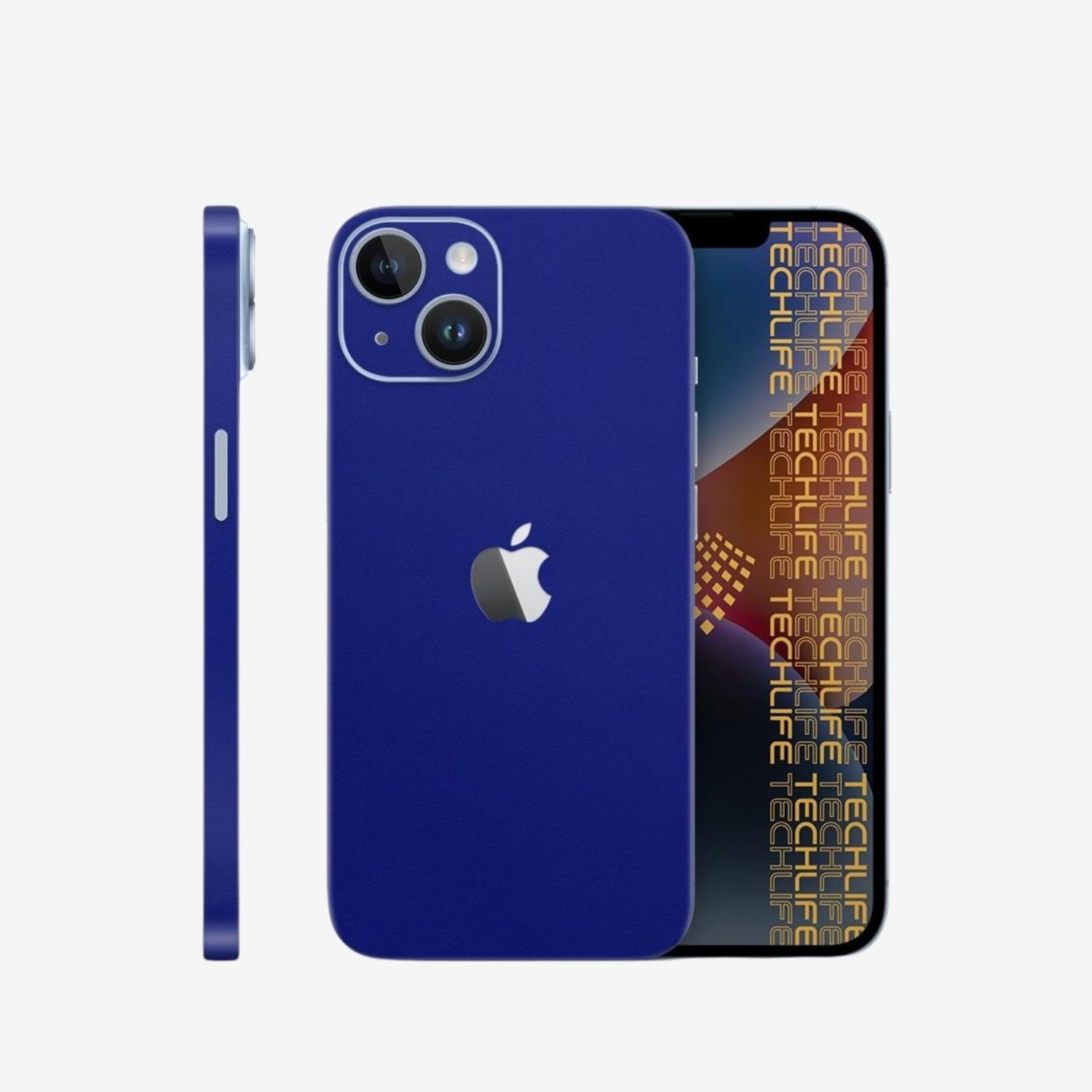 Skin Premium Color Azul iPhone 15 Plus